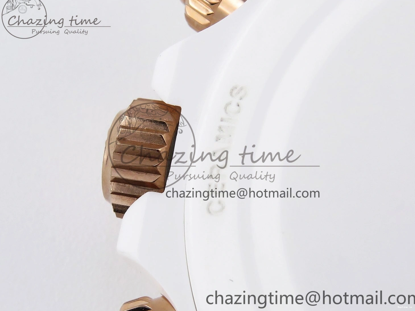 1220 MoistureWicking Daytona AET White Ceramic Case and Bracelet Green Dial SA4130 V 1891